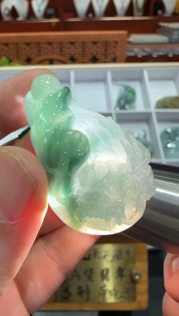 未镶嵌挂件翡翠A货翡翠多样性孤品