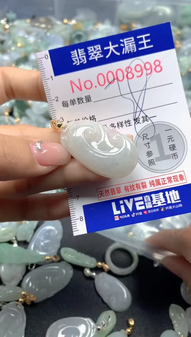 颈饰未镶嵌翡翠8998