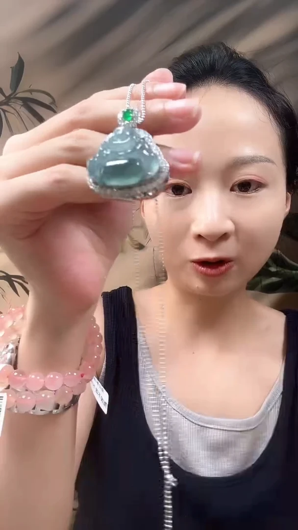 翡翠未镶嵌颈饰36/佛公（多样性发货发一件）