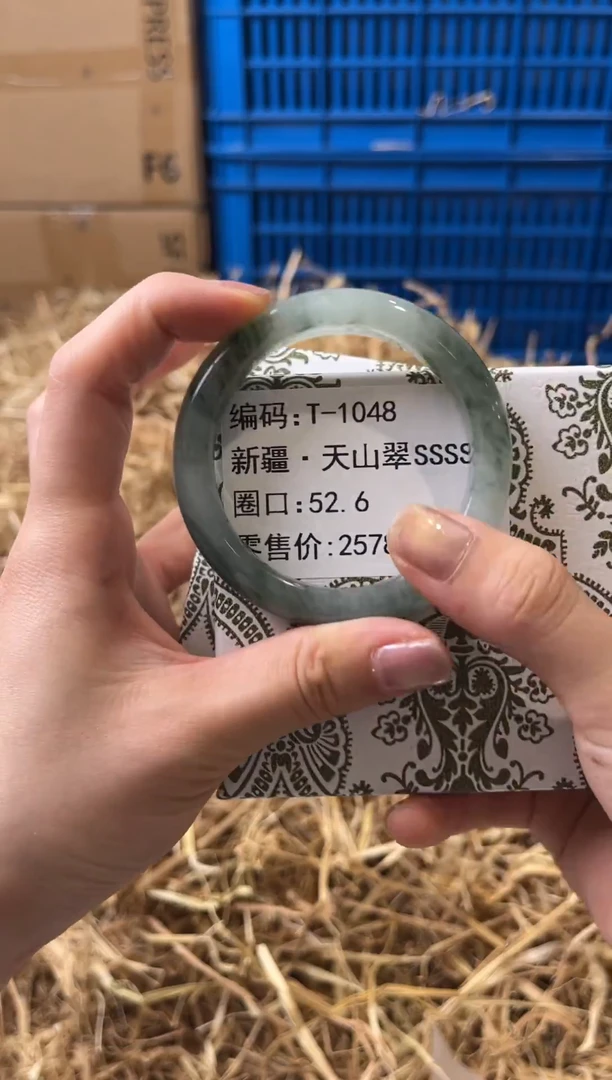 未镶嵌手镯石英质玉T-1048
