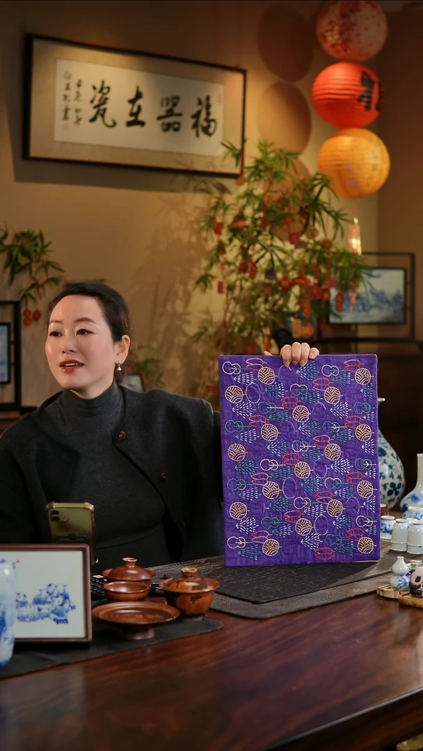 【闪购商品】织绣小树林茶席E款