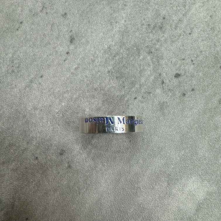 全新未使用 Maison Margiela/梅森马吉拉 蓝色 反转  戒指/7-9码