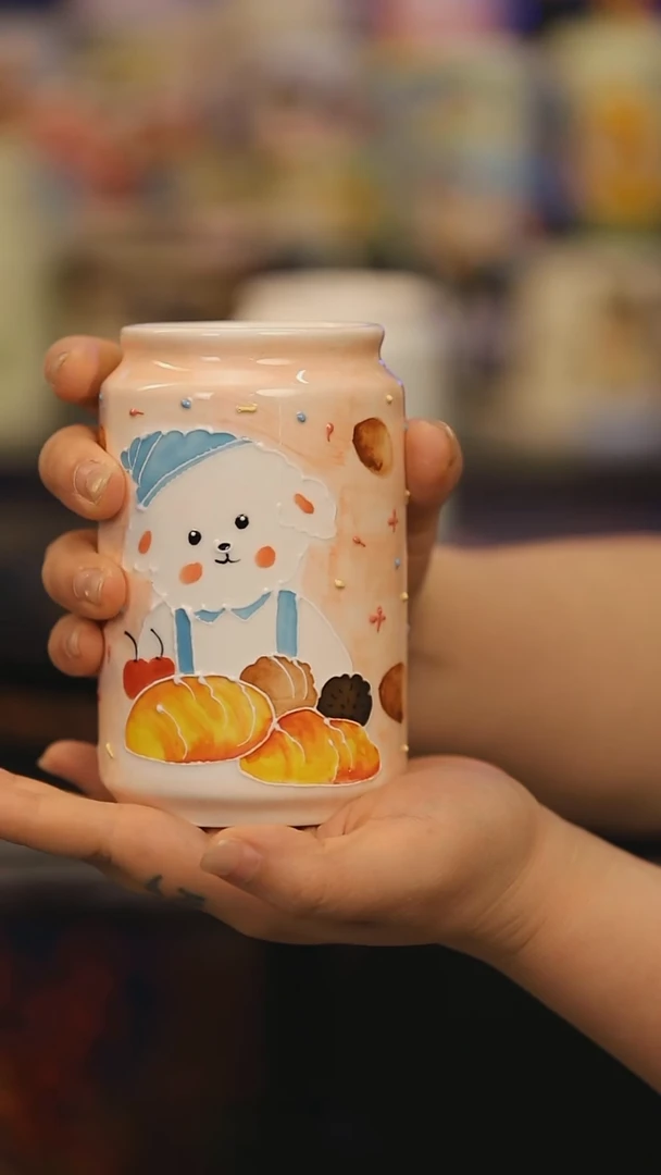 【闪购商品】摆件景德镇釉下彩绘设计师款式陶瓷