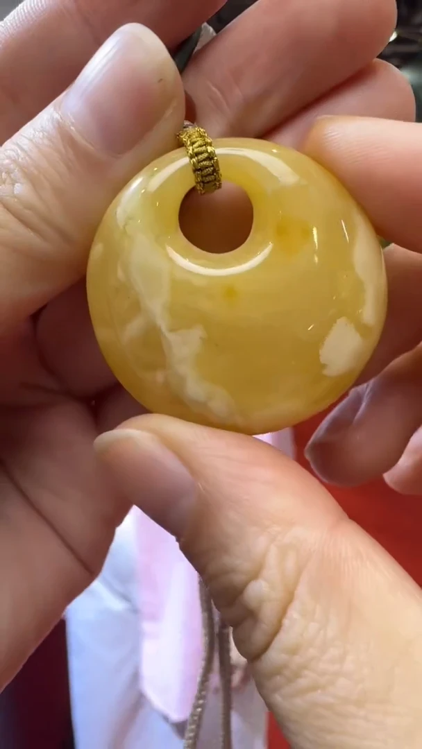 未镶嵌颈饰琥珀杭州珠宝展假一罚十