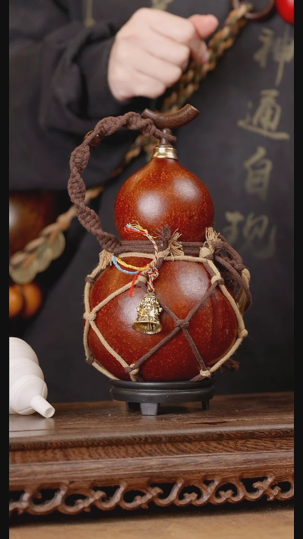 179号精品天然大漆酒葫芦一物一拍~