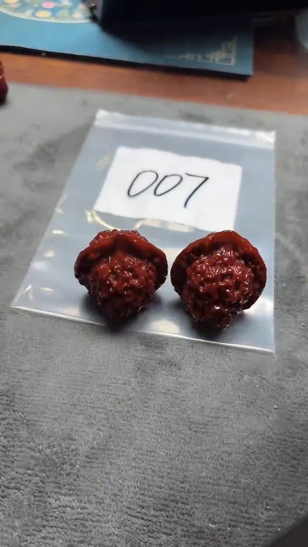 把件文玩核桃43尺 官帽007