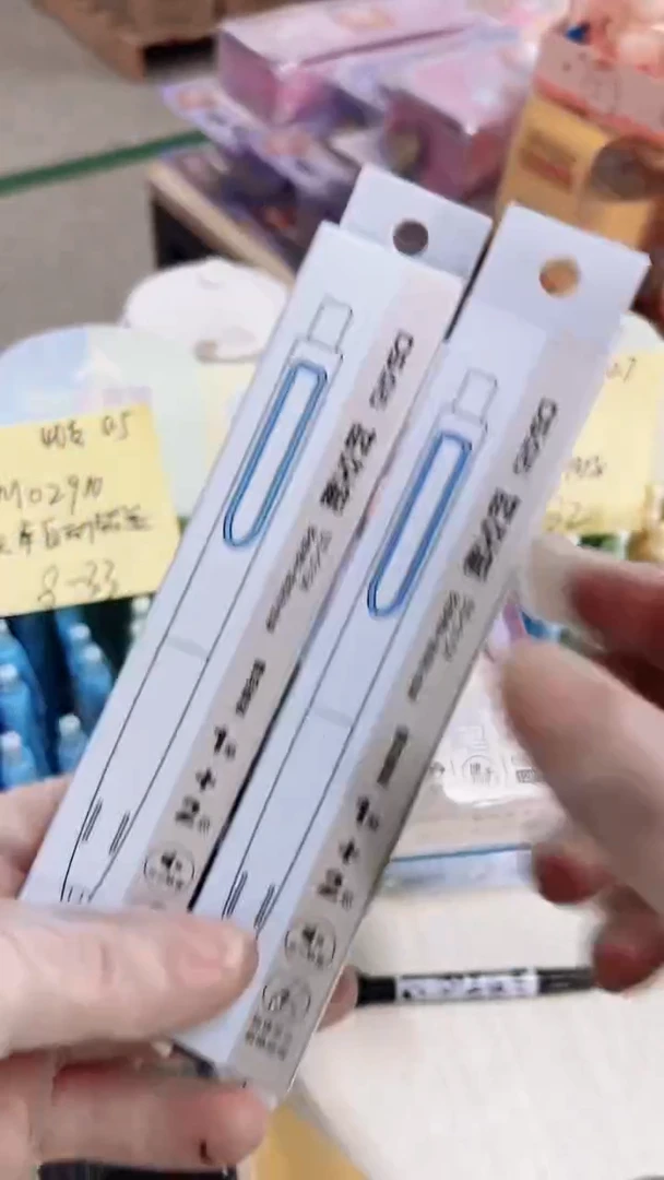 点石DS-0154（套装）蓝杆速干1支笔+2支芯--2小盒