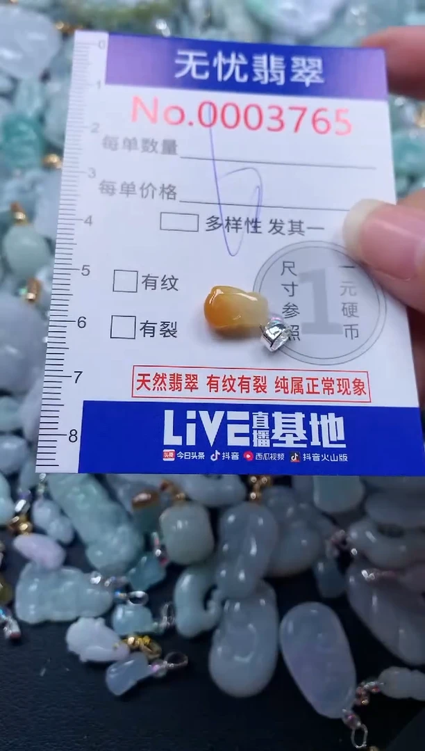 颈饰未镶嵌翡翠3765