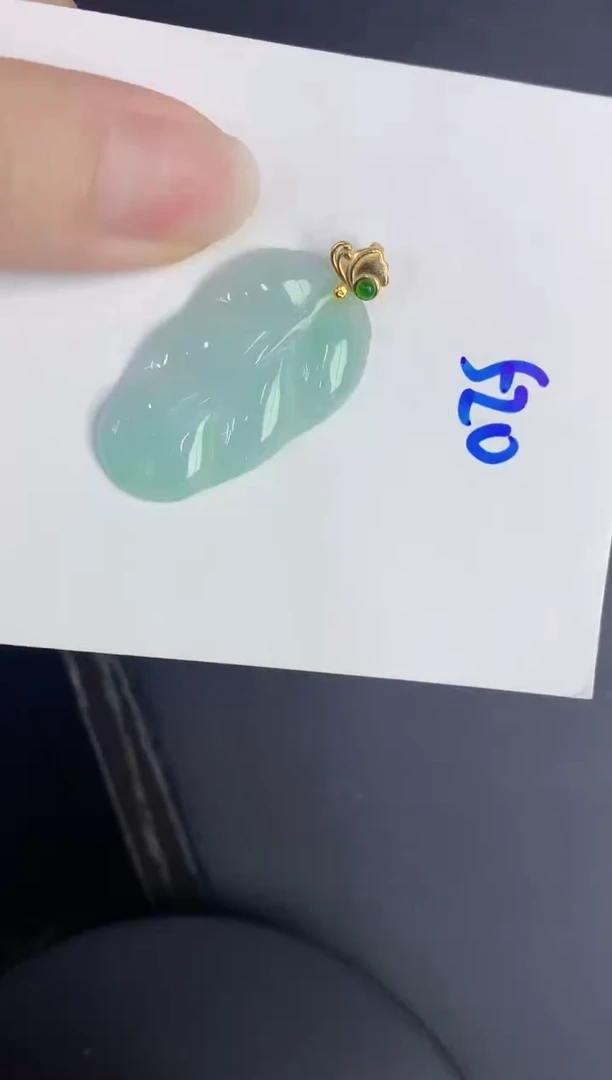 颈饰未镶嵌翡翠缅甸天然翡翠A货