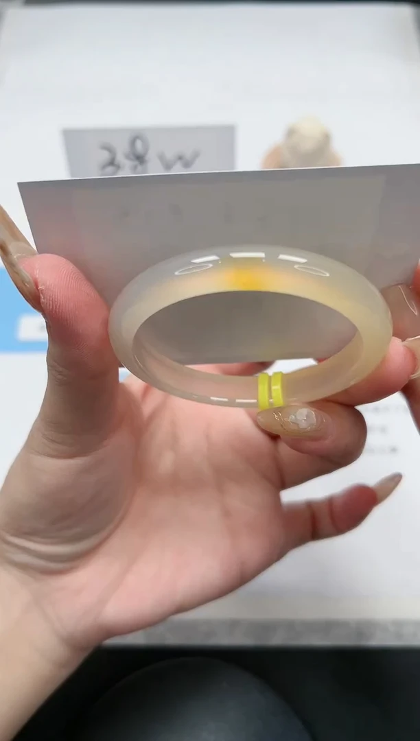 【闪购商品】玛瑙/玉髓手镯未镶嵌81/香槟54