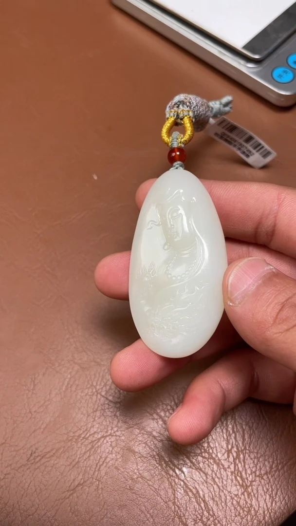 颈饰未镶嵌和田玉BL12.1多样性拍一发一3