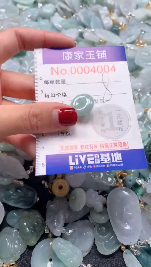 颈饰未镶嵌翡翠4004
