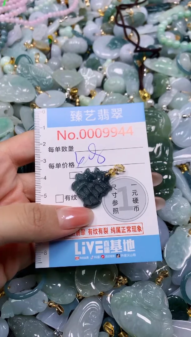 颈饰未镶嵌翡翠9944