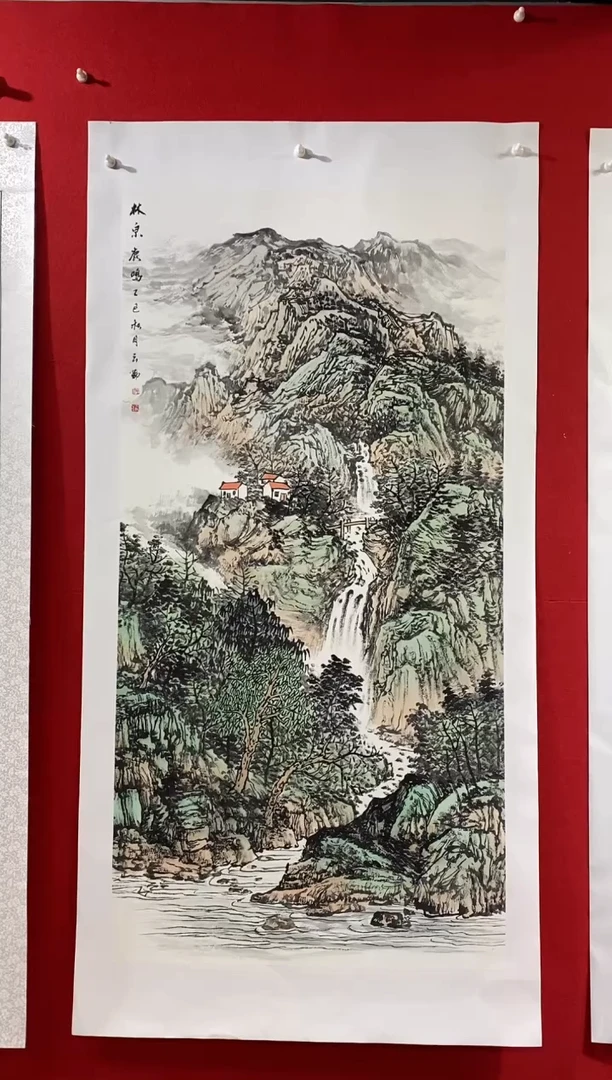国画国画NYQ杰牛云勤老师作品