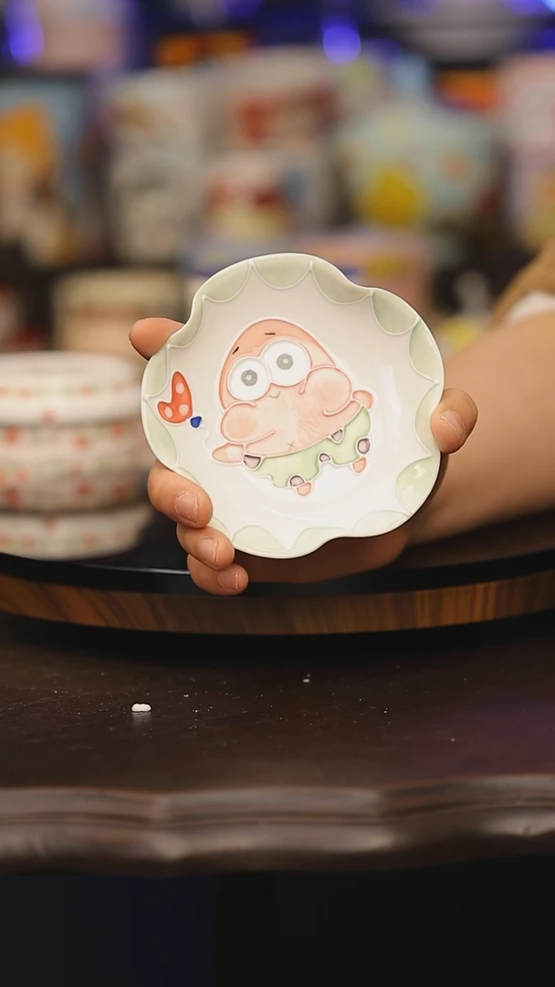 【闪购商品】摆件景德镇釉下彩绘设计师款式陶瓷