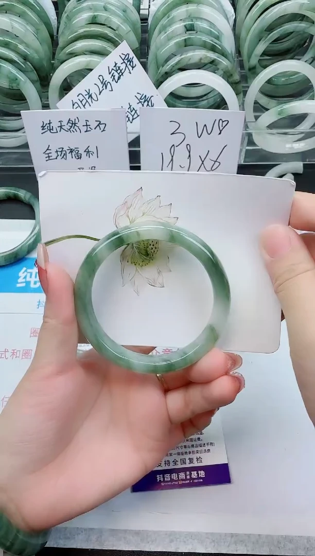 【闪购商品】石英质玉手镯未镶嵌F169号/57-58圈