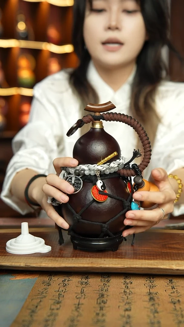 62号精品大漆酒葫芦防腐防渗装水茶酒