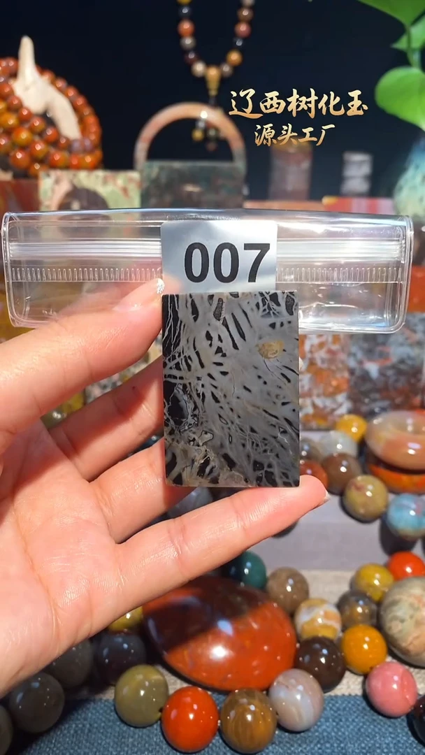 未镶嵌-硅化玉天然北票硅化玉吊坠