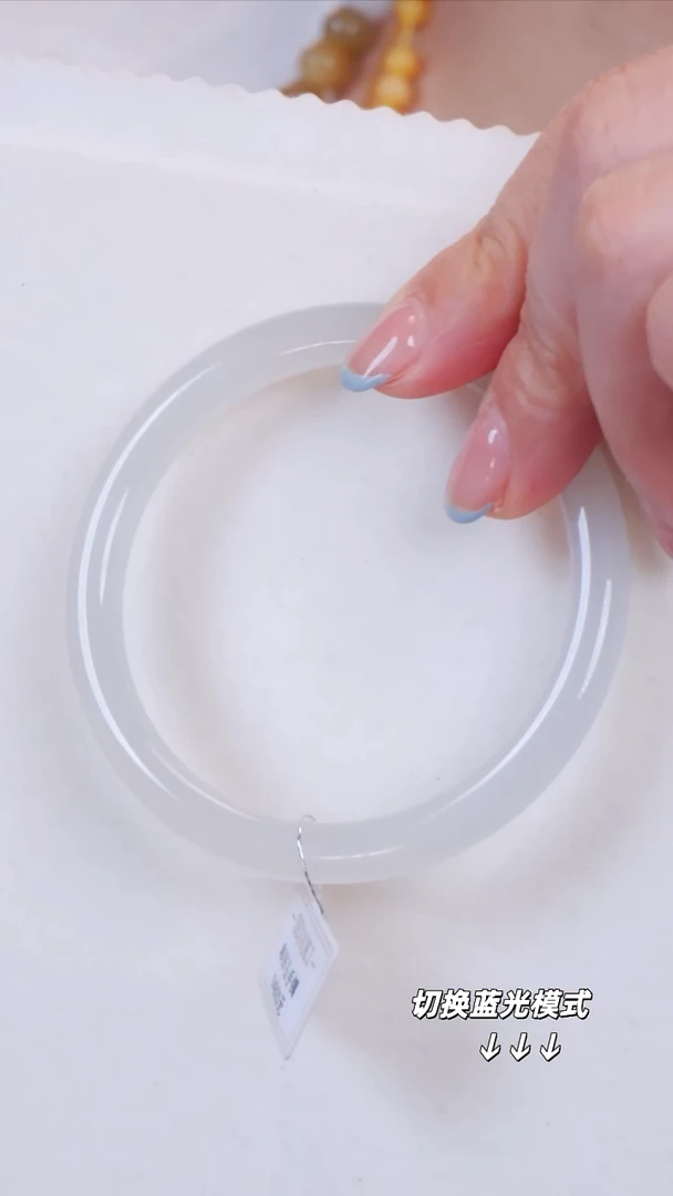 未镶嵌手镯和田玉21【】不退不换圈口55-56