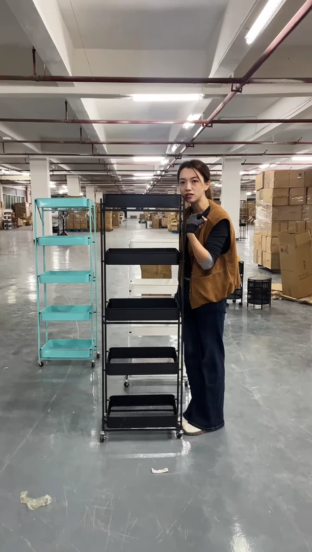 合金五层折叠小推车/长度41宽度29高度137/颜色不挑