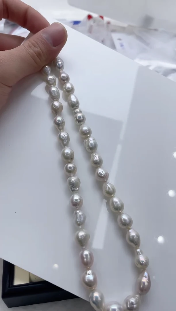 【闪购商品】淡水珍珠颈饰银S925镶嵌淡水珍珠项链