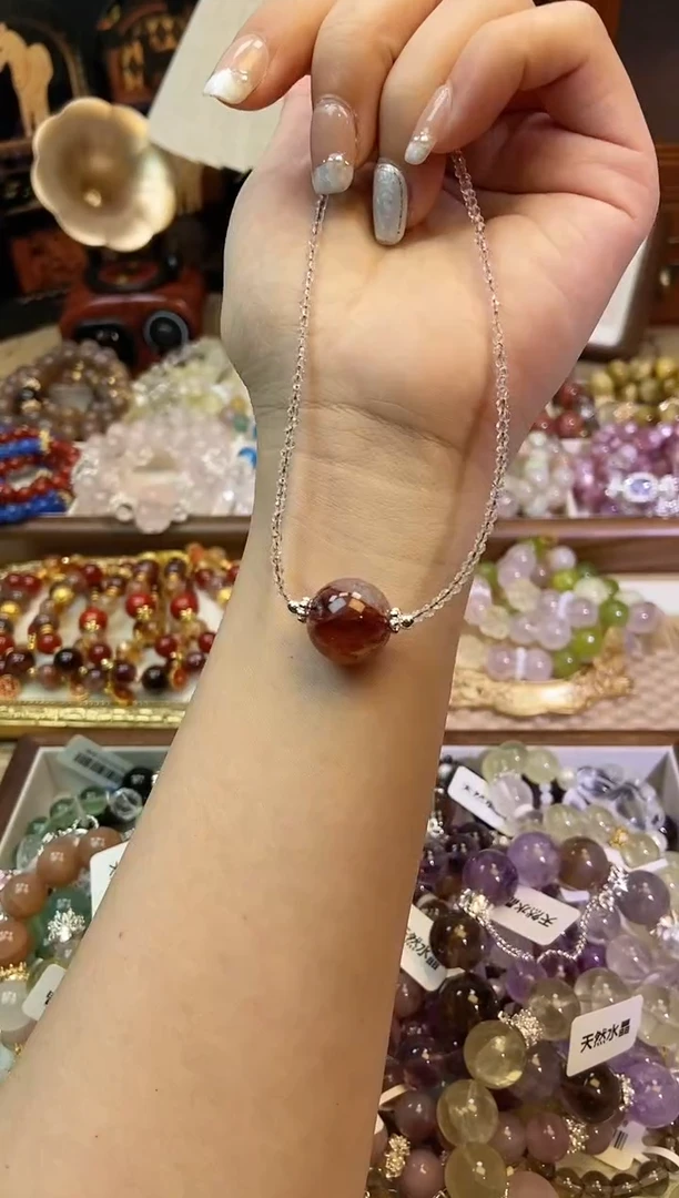 【闪购商品】水晶颈饰未镶嵌6066手串