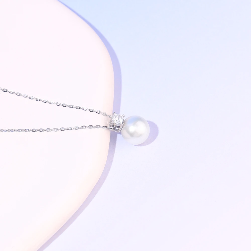 柒月严选珍珠—王妃淡水珍珠吊坠，S925银12~13mm（多样性发其一）