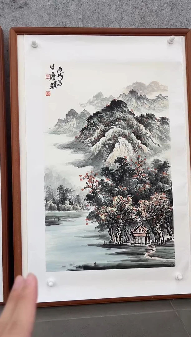 绘画韩江书画-石老师