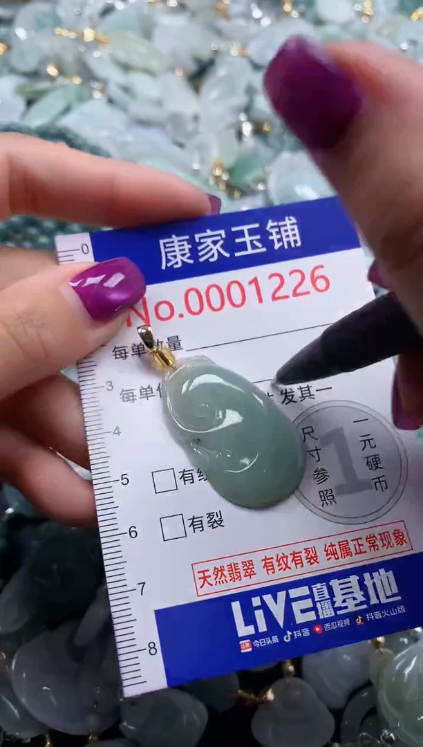颈饰未镶嵌翡翠1226