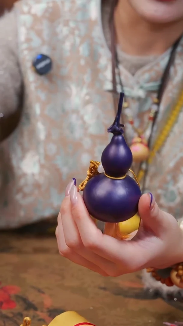 117漆艺工艺小葫芦9.9