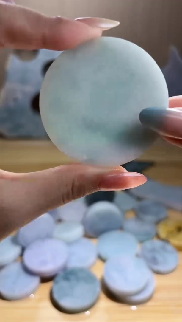 翡翠未镶嵌颈饰翡翠A货 温谭960