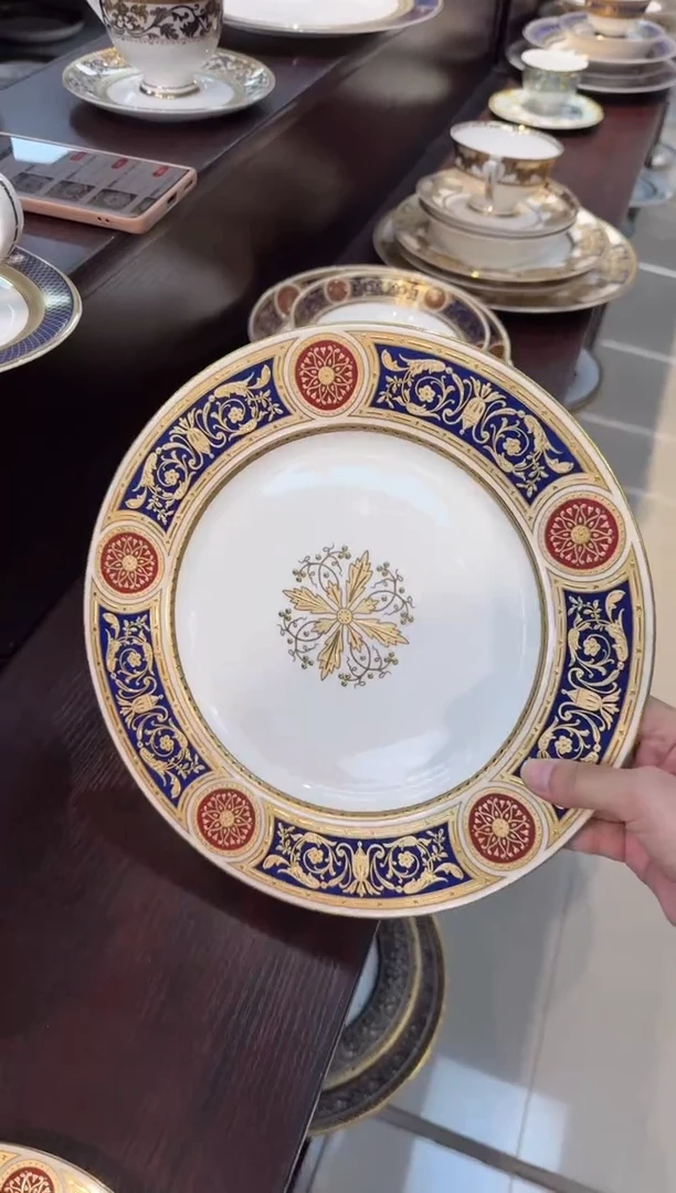 瓷片10.5英寸平盘 1个