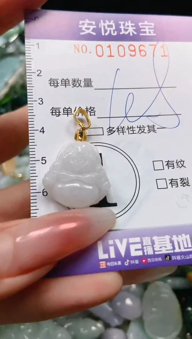 【闪购商品】翡翠颈饰未镶嵌闪购0109671