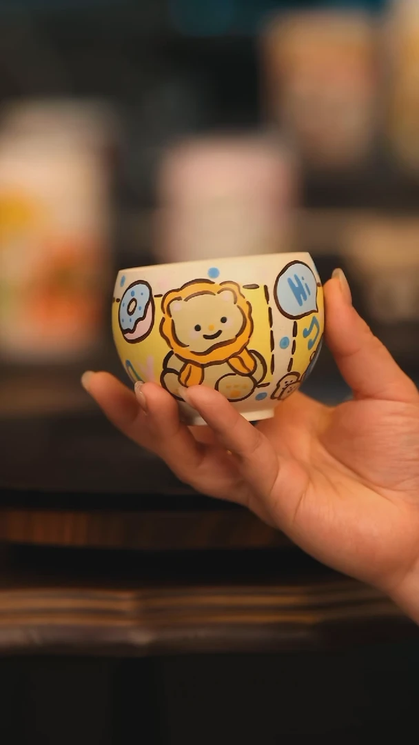 【闪购商品】摆件景德镇釉下彩绘设计师款陶瓷