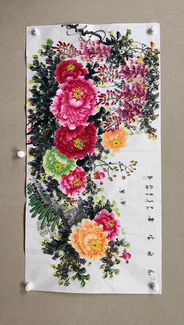 国画138*68 孙艳琳孙艳琳孙艳琳孙艳琳
