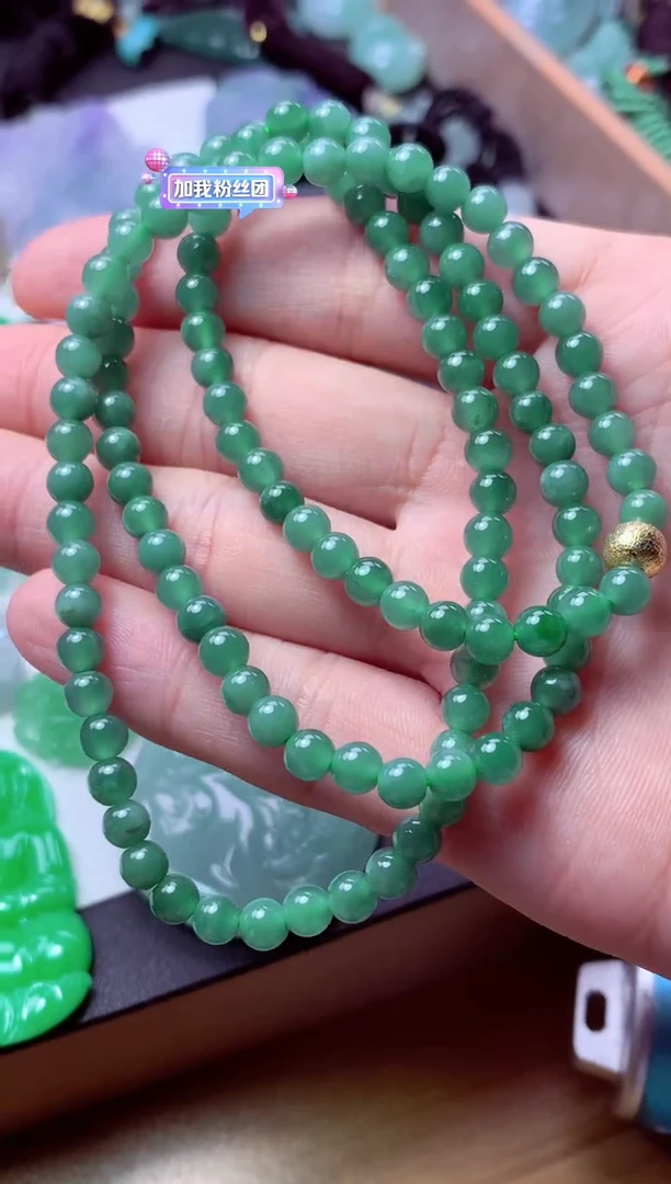 翡翠未镶嵌颈饰天然翡翠A货