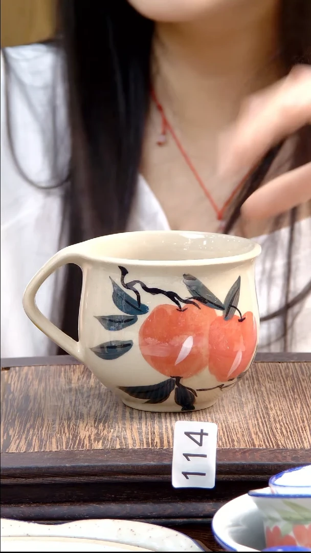 杯子景德镇陶瓷手绘114