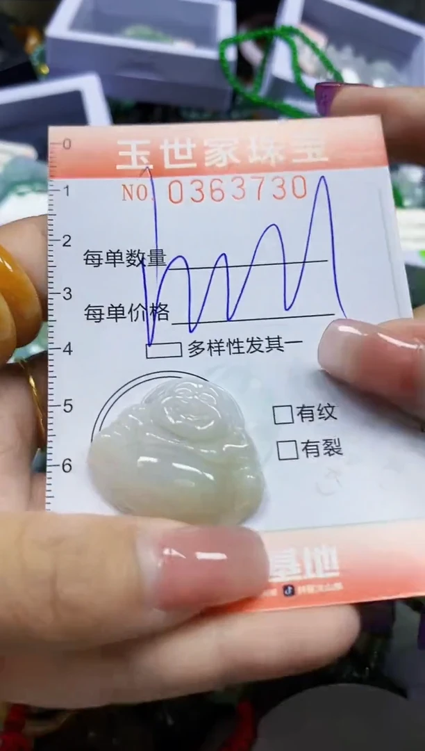 颈饰未镶嵌翡翠直播闪购Y0363730