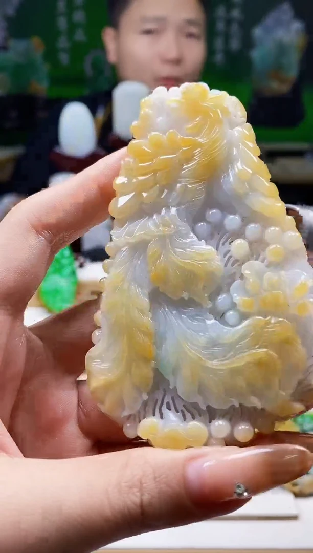 颈饰未镶嵌翡翠翡翠A货