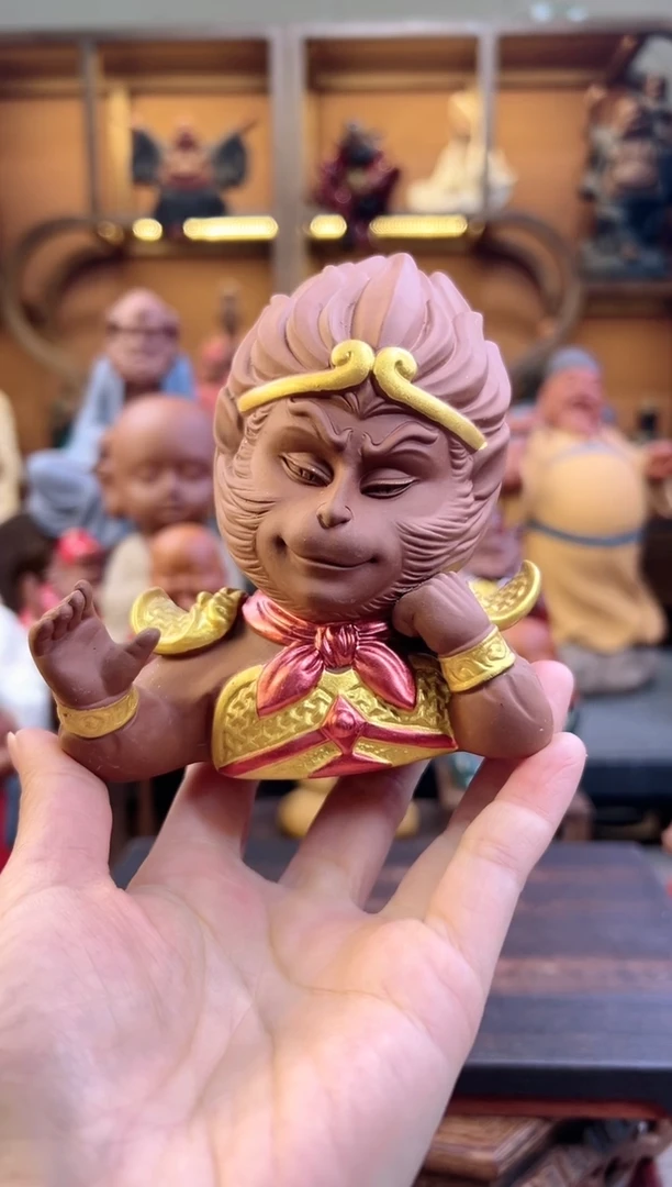 紫砂茶宠器闵紫砂茶宠摆件