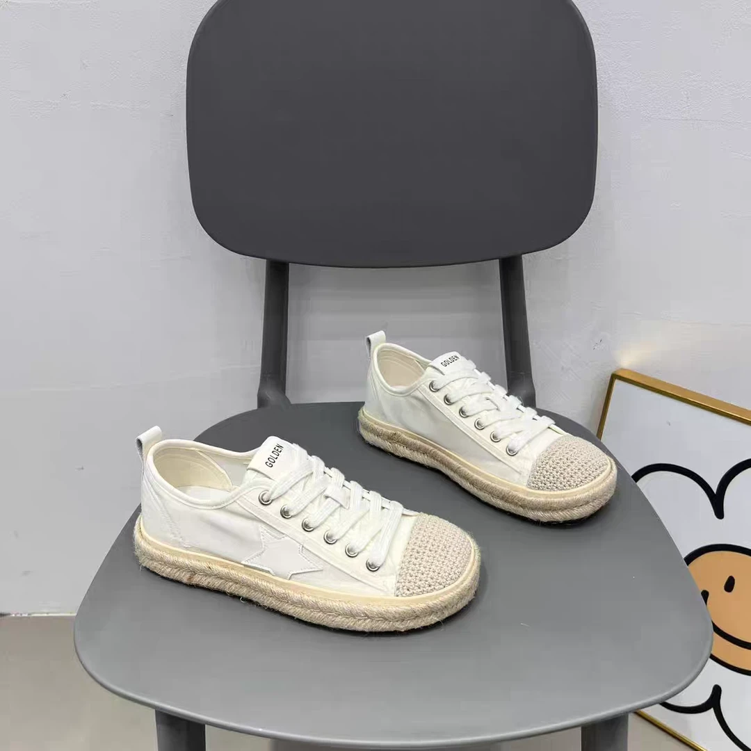 【老彭同学】做旧休闲渔夫百搭板鞋600-1