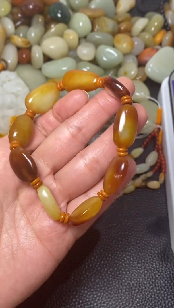 未镶嵌和田玉包链和田玉