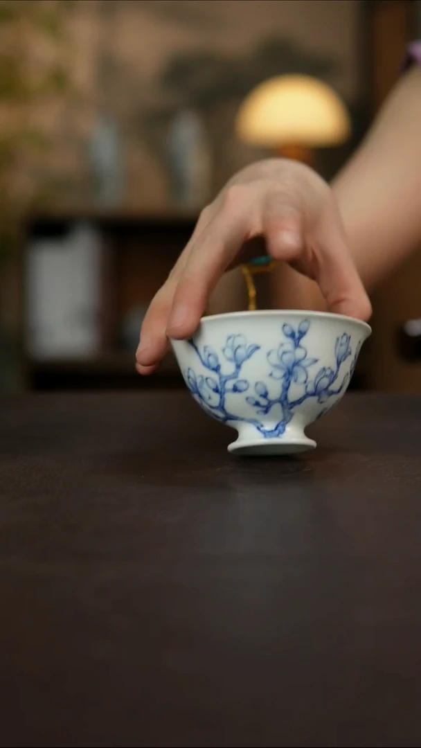 杯景德镇陶瓷杯碗柴烧多人