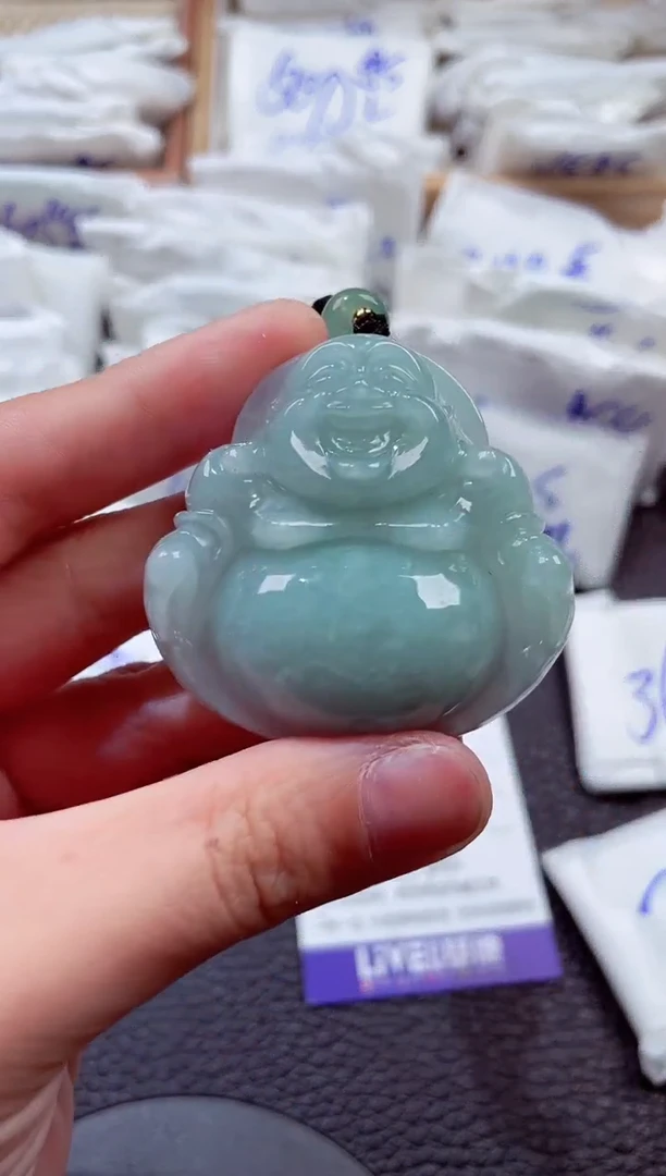 翡翠未镶嵌颈饰00009306