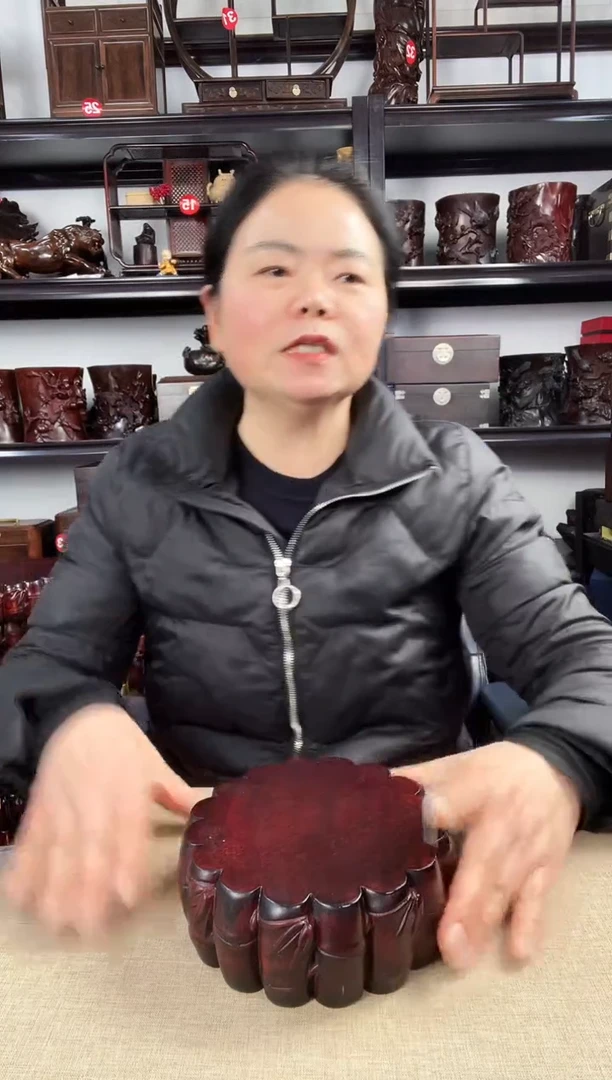 木老李红木工艺品61瑕疵