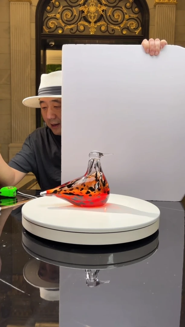 【闪购商品】摆件小鸟艺术琉璃摆件