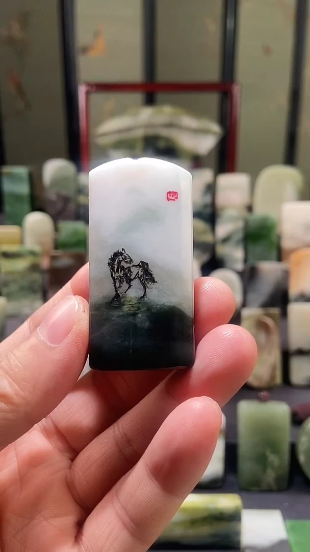 未镶嵌独山玉颈饰yc