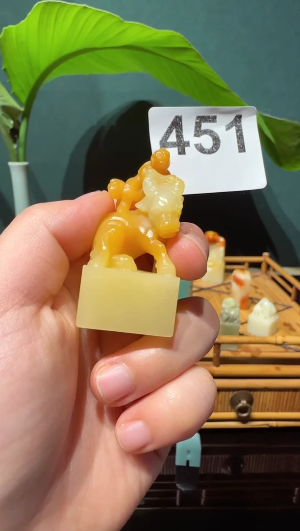 【闪购商品】寿山石印石CZN石瓜草堂451
