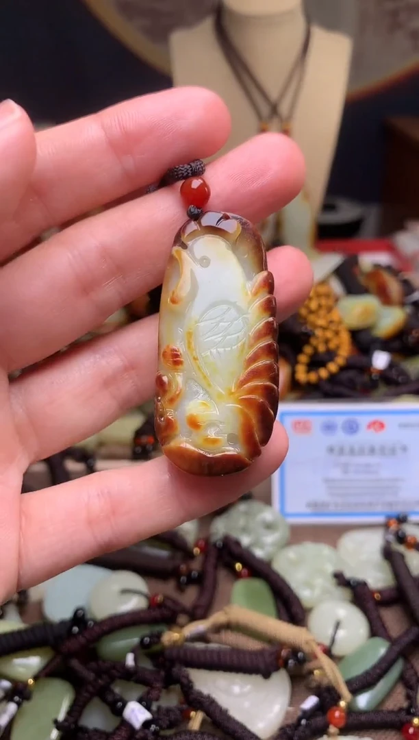 颈饰未镶嵌和田玉新疆料青海料清水和田玉吊坠