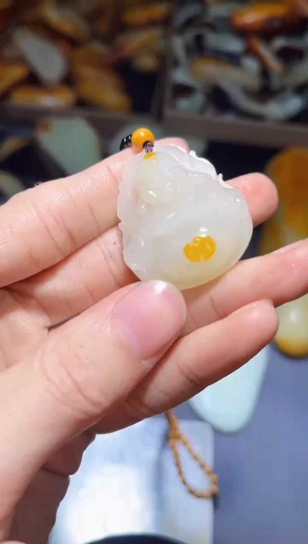 【闪购商品】和田玉（子料）挂件未镶嵌YL-ZZ-2.5-209